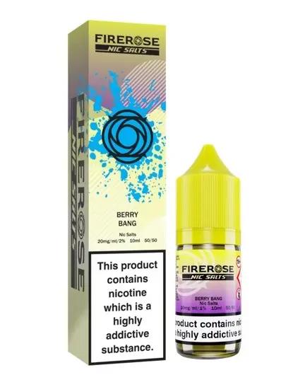 Product Image of Berry Bang Nic Salt E-Liquid by Firerose 5000 Salts 10ml